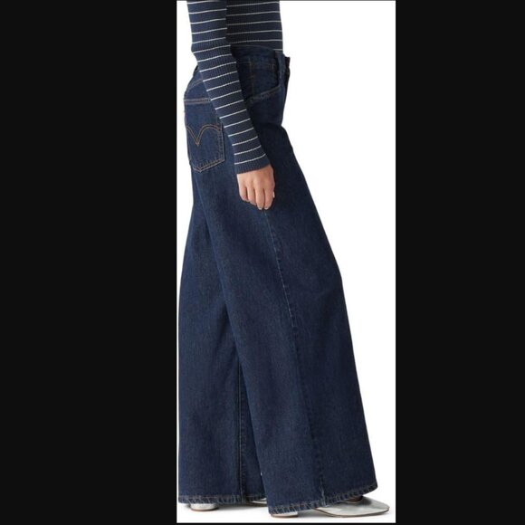 Levi's Womens 94 Baggy Wide Leg Jean | Size 27 - Picture 3 of 12